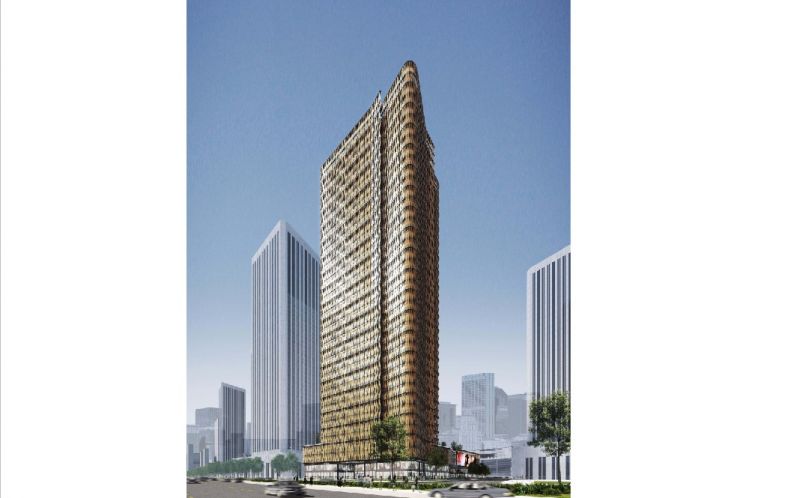 廣州赫基國(guó)際大廈grg墻面裝飾工程