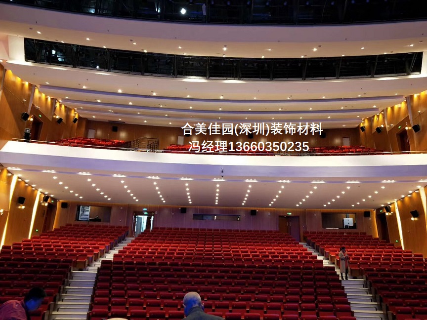 福建安溪影劇院grg墻面藝術(shù)造型裝飾工程